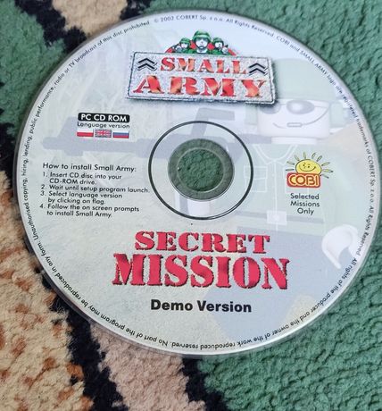 Cobi Small Army - Secret Mission / CD / PC / retro