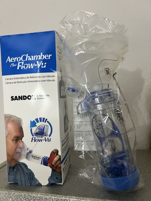 AeroChamber Plus Flow-Vu – Câmara de Inalação (Novo