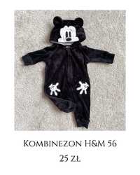 Niemowlecy dresowy kombinezon h&m 56