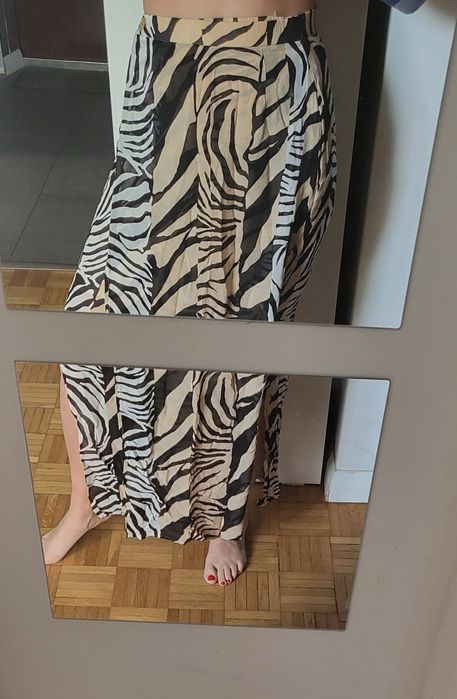 Spódnica długa wysoki Stan