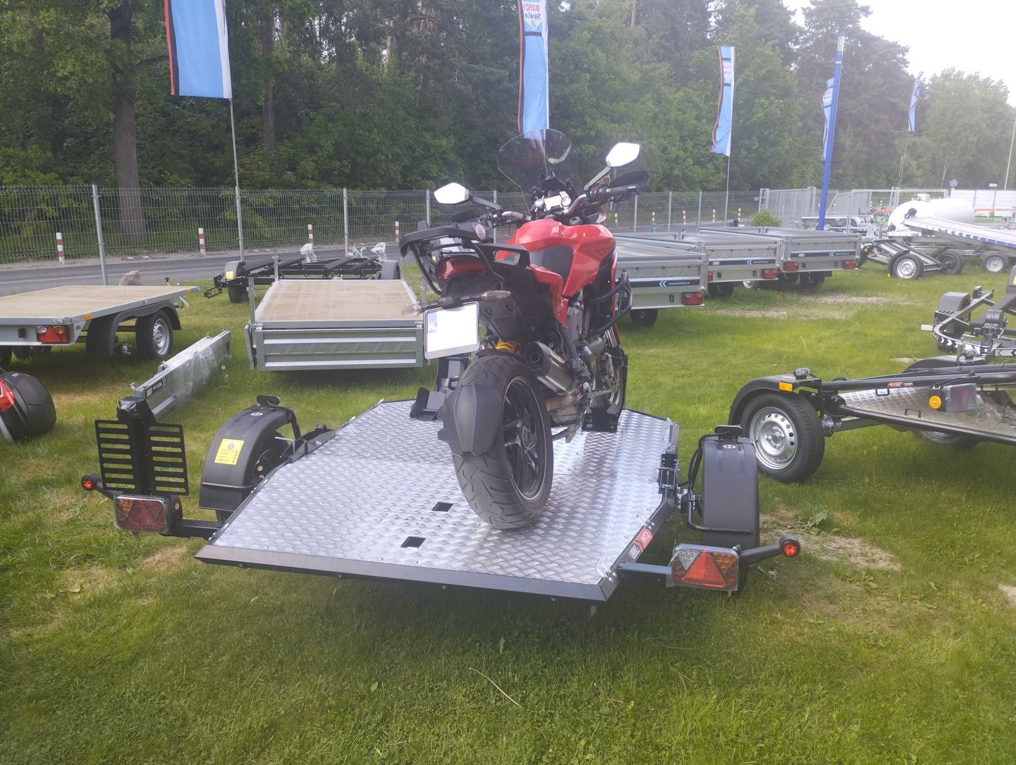 HIT Przyczepa motocklowa Lorries MT2 Nowy model OD RĘKI