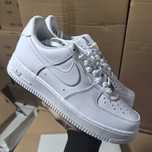 Biały|Sportowe-Męskie Nike AirForce1 UnisexTrampki.44.5
