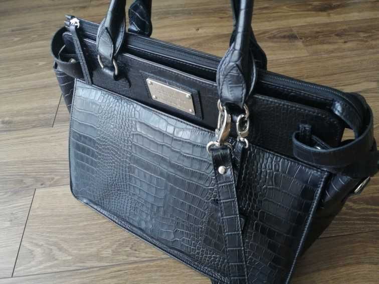 Torba ROMA od Sabriny Pilewicz. Torba w stylu Hermès.