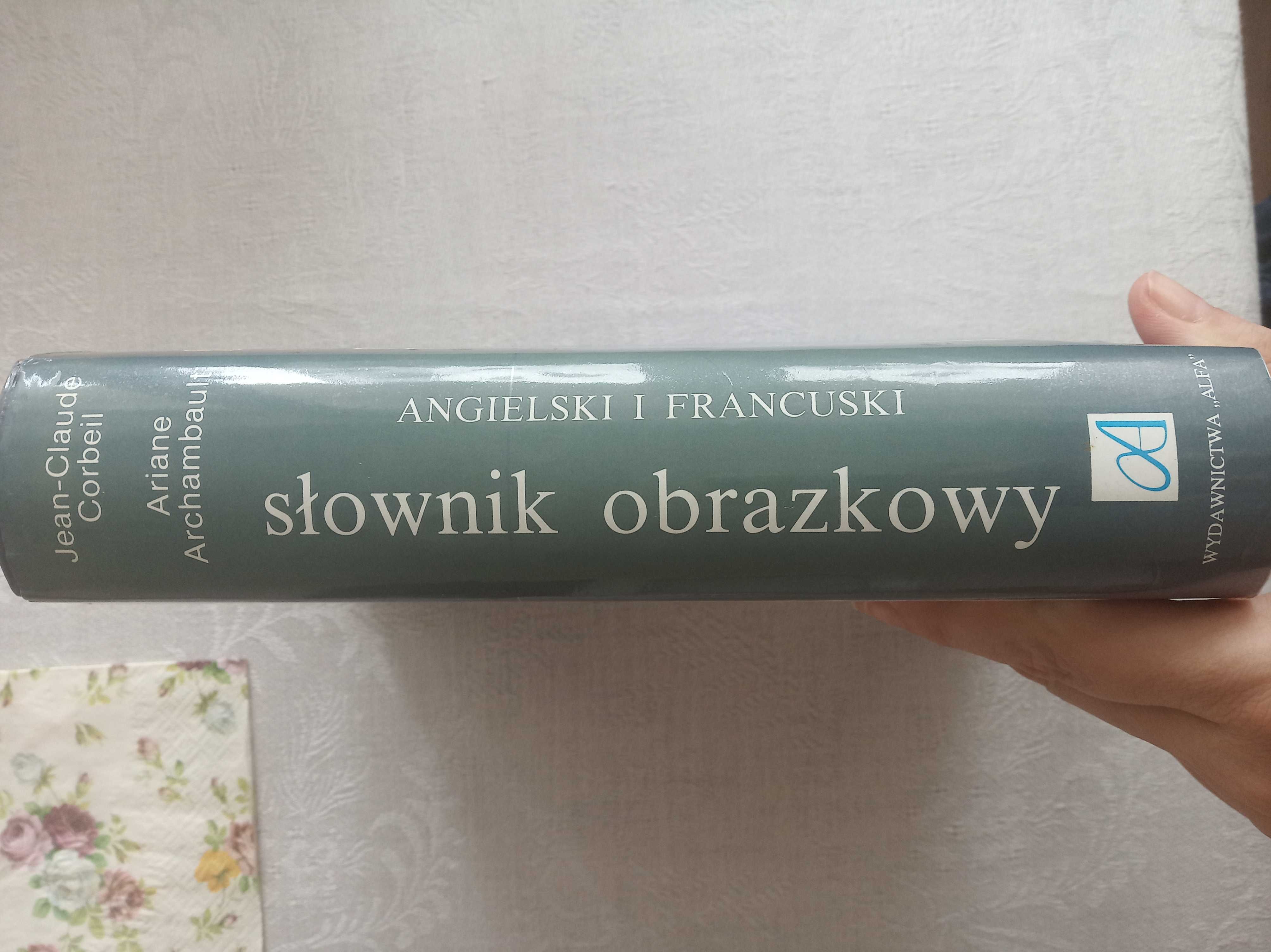 Słownik obrazkowy angielsko francuski - Corbeil Archambault