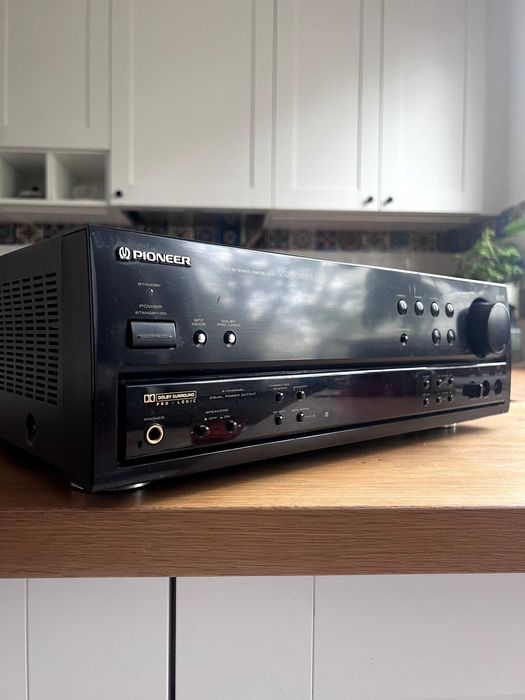 Amplituner Pioneer VSX-405RDS 5.1 czarny Made in UK