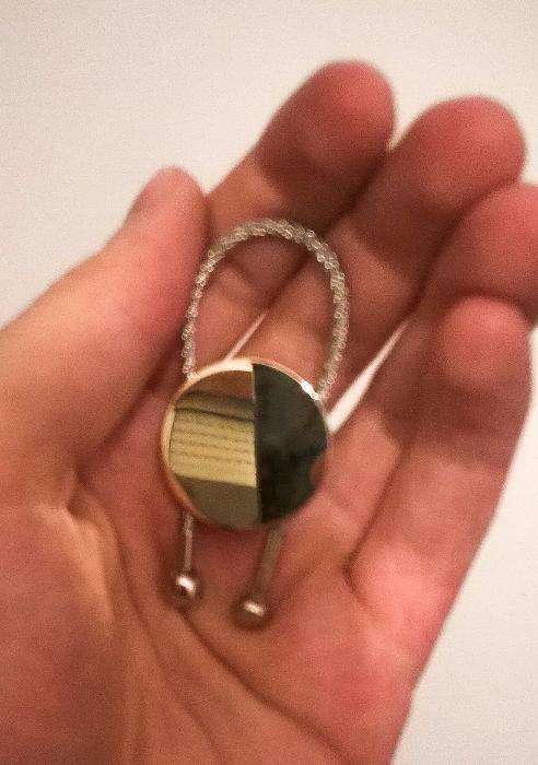 Porta Chaves Dourado (NOVO)