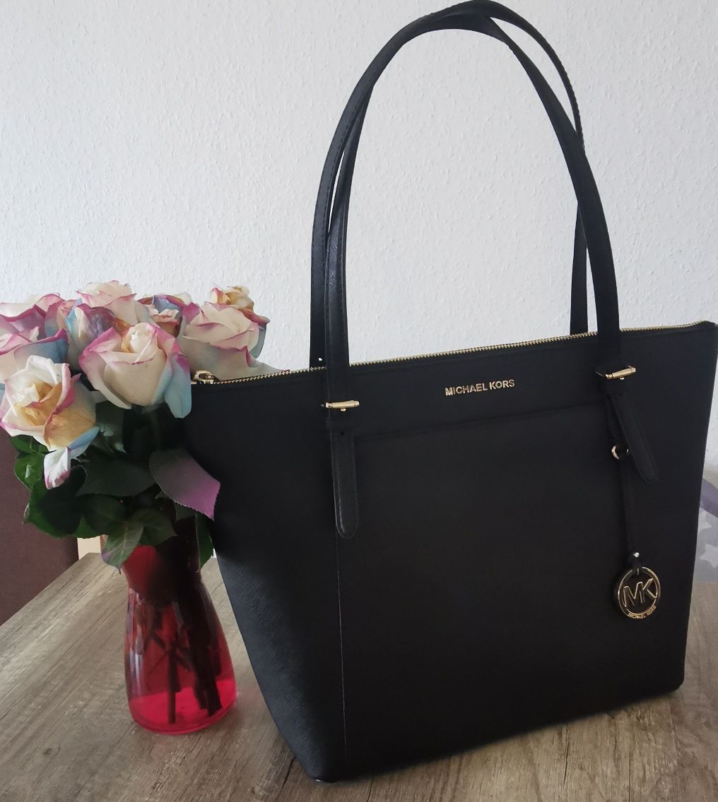 Michael Kors skórzana torebka shopper bag orginalna