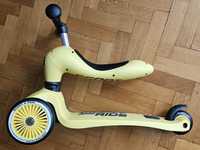 Jeździk / hulajnoga Scoot and Ride, żółty