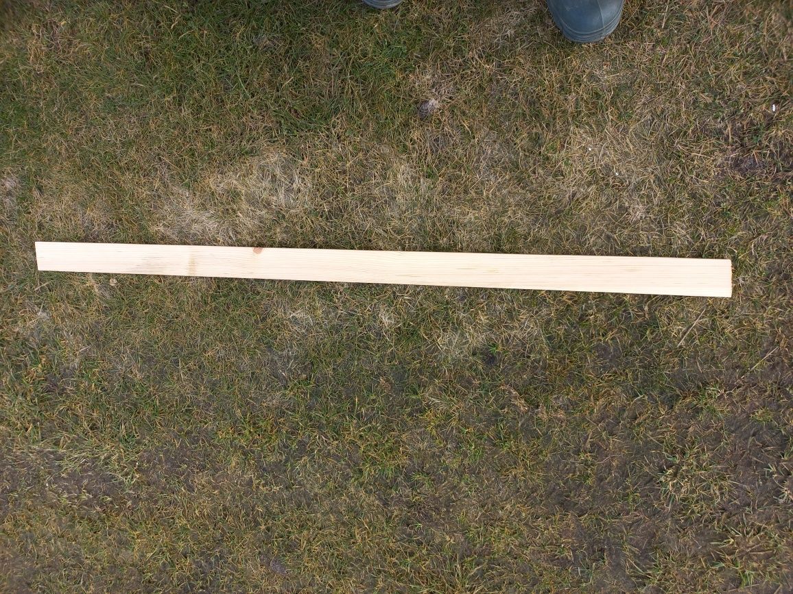 Listwa drewniana legar kantówka 60x10