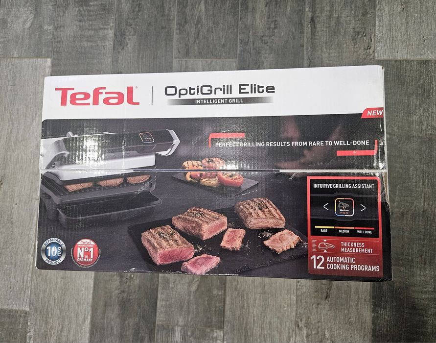 Гриль Tefal OptiGrill Elite, запакований НОВИЙ

Автом
