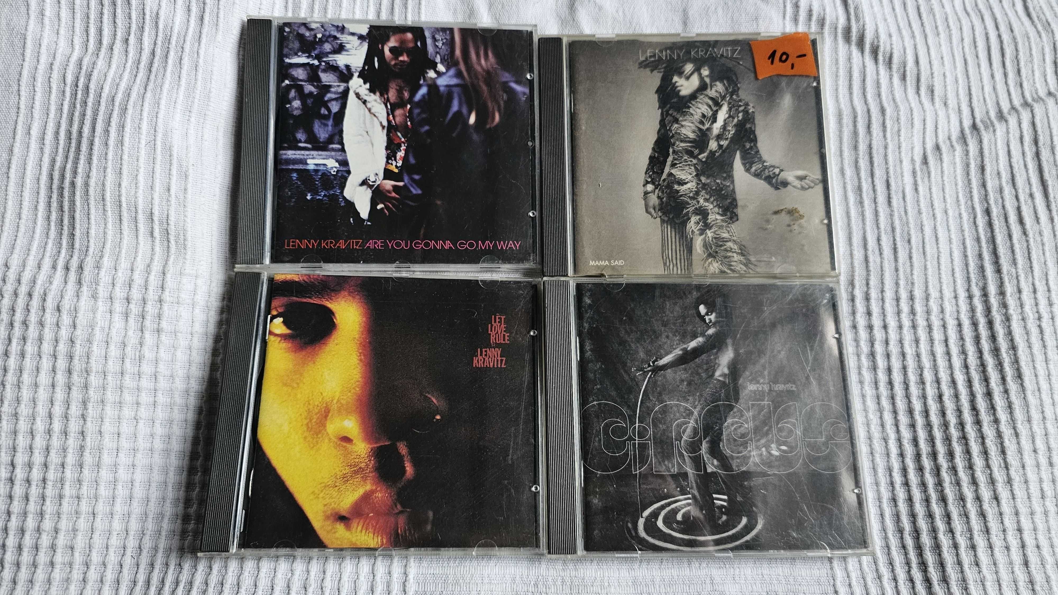 CD 4x Lenny Kravitz Circus Mama said Let love rule Are you gonna go