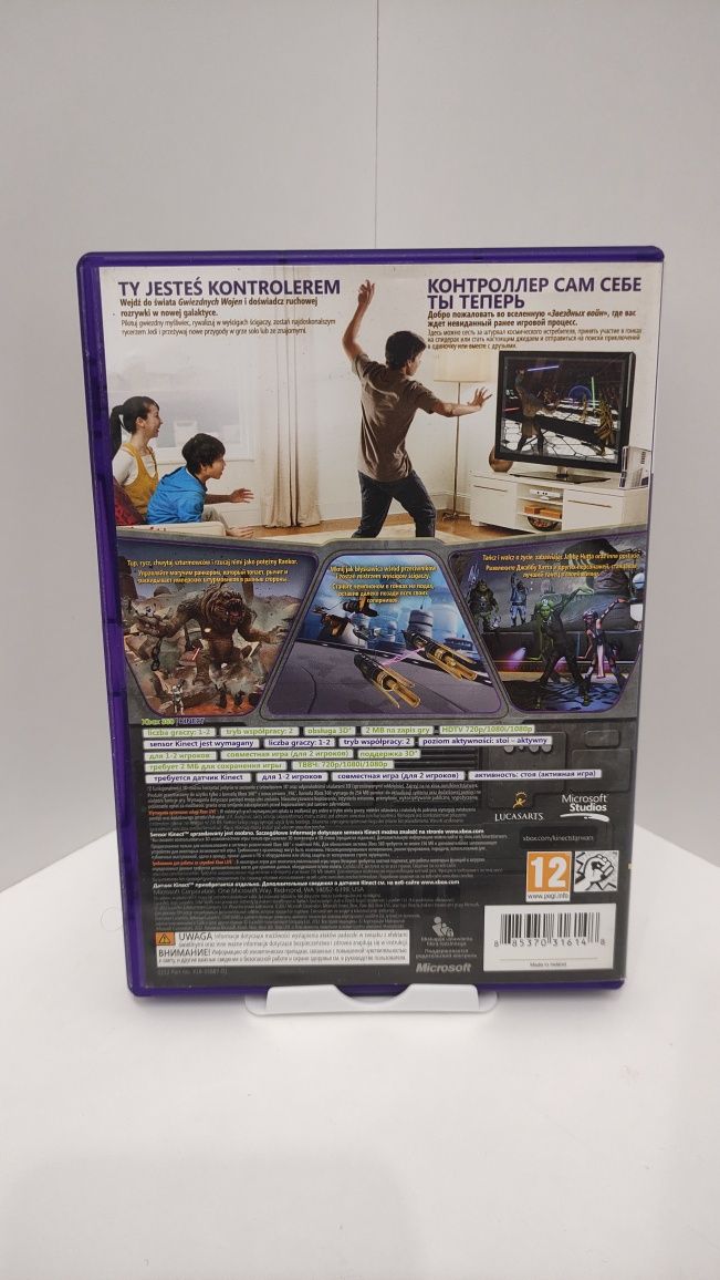 Kinect Star Wars xbox360 PL wersja gra ruchowa