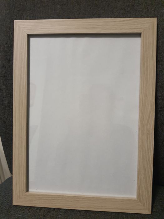 Drewniana ramka na zdjęcie 20 cm x 29 cm wisząca