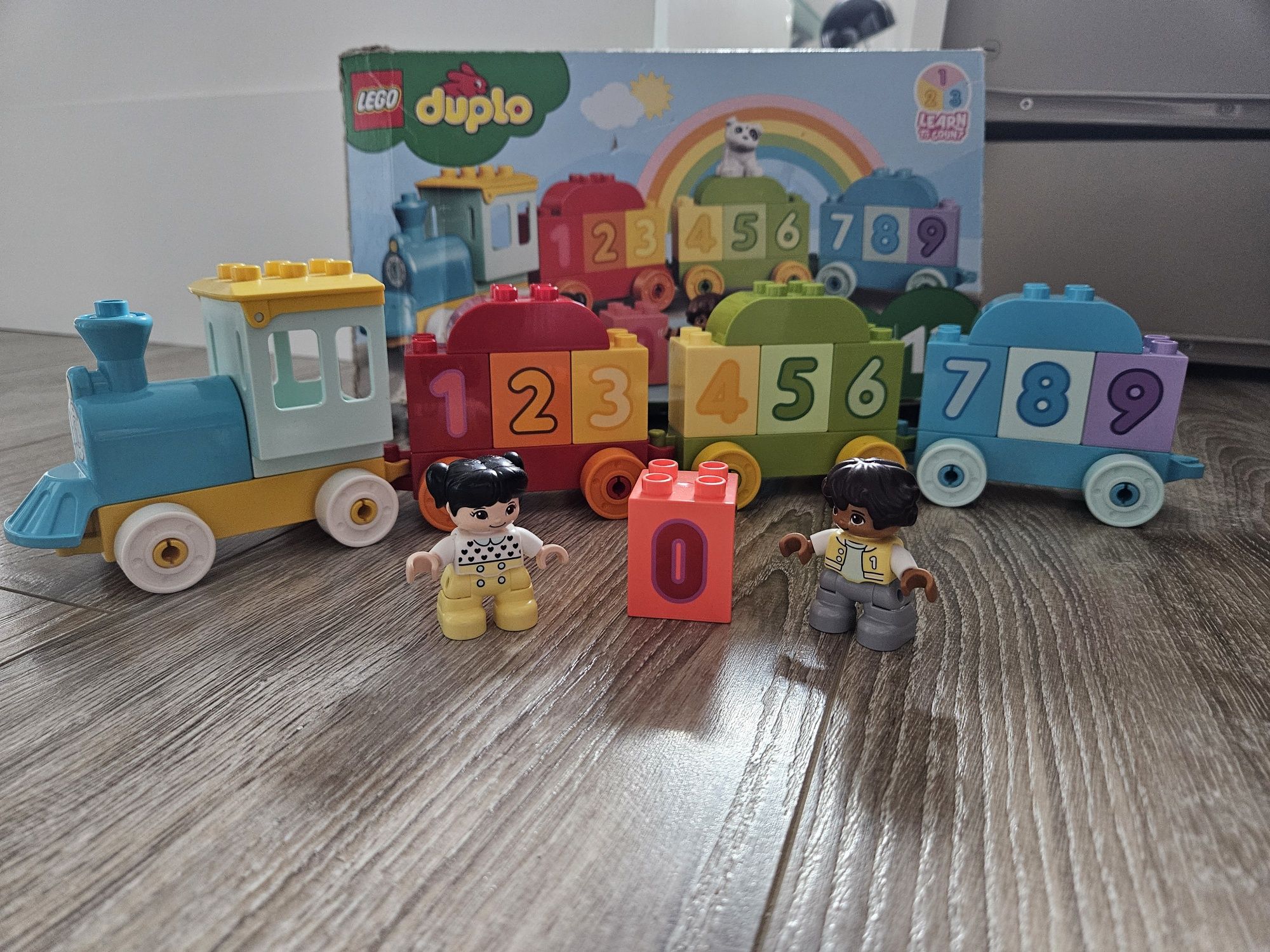 Klocki lego duplo pociąg