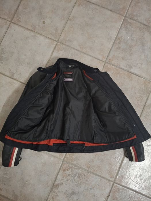 Casaco de mota em pele t. 42 Ixon como novo