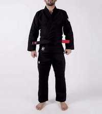 Kimono Jiu Jitsu Preto Kingz Kore + cinto branco