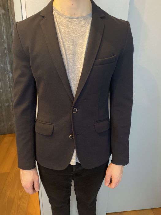 Marynarka młodzieżowa granatowa Reserved