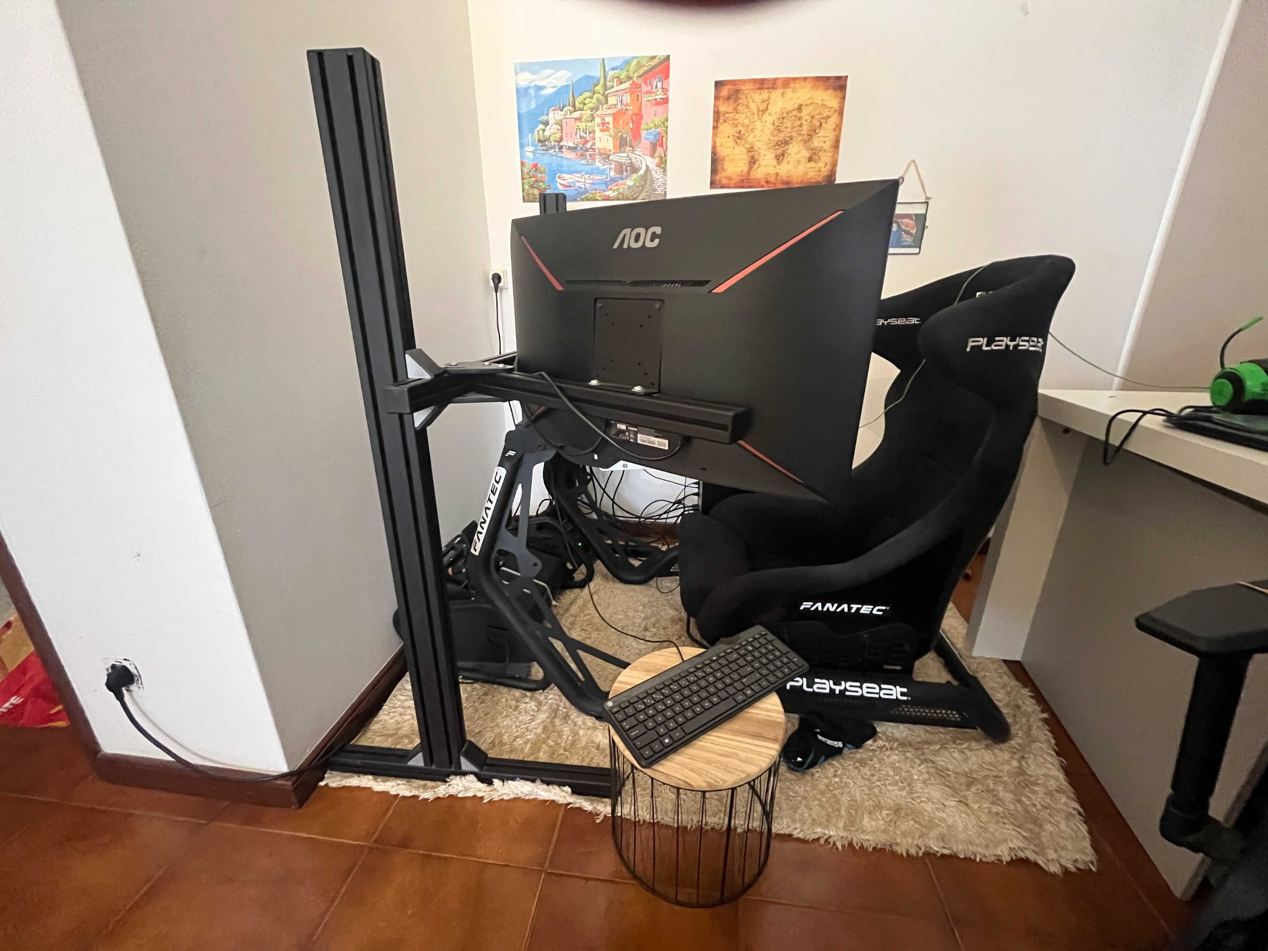Suporte Triple Monitor ProSim – Até 32″ (Setup Sim Racing)