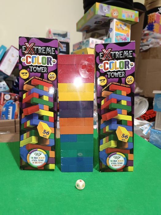 Дерев'яна гра джанга дженга башня вежа молоточок