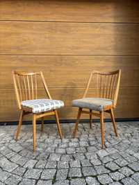 2+1 gratis Krzesła proj. A.Suman dla TON czechosłowacja lata 60XXw