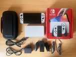 Konsola Nintendo Switch OLED | karta pamieci 128GB | gra | pokrowiec