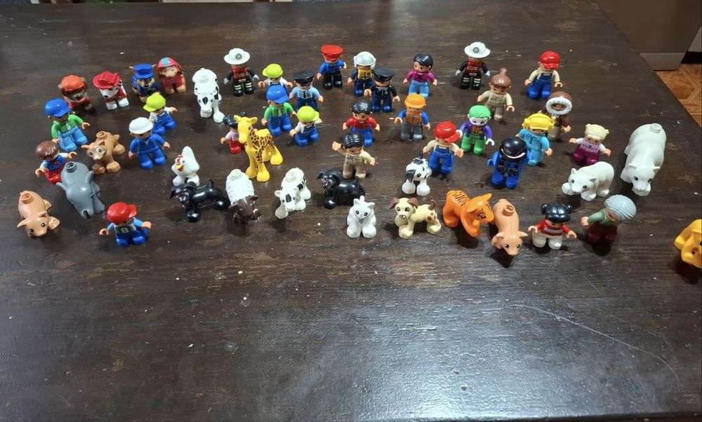 Lego duplo 11 kg ogromny zestaw klocków