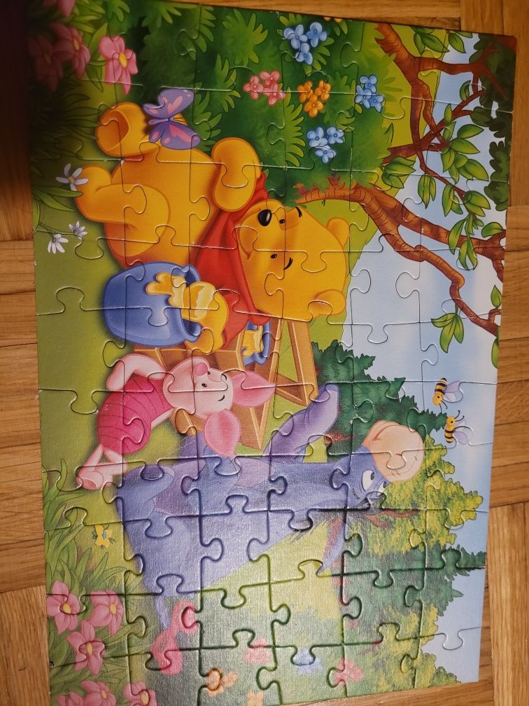 Puzzle 60 elementów Kubuś Puchatek Winnie the Pooh