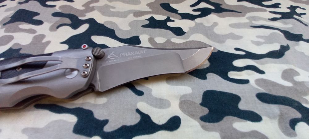 CRKT Elishewitz Pharaoh Automatyczny Nóż Konwersyjny Czarny Zytel