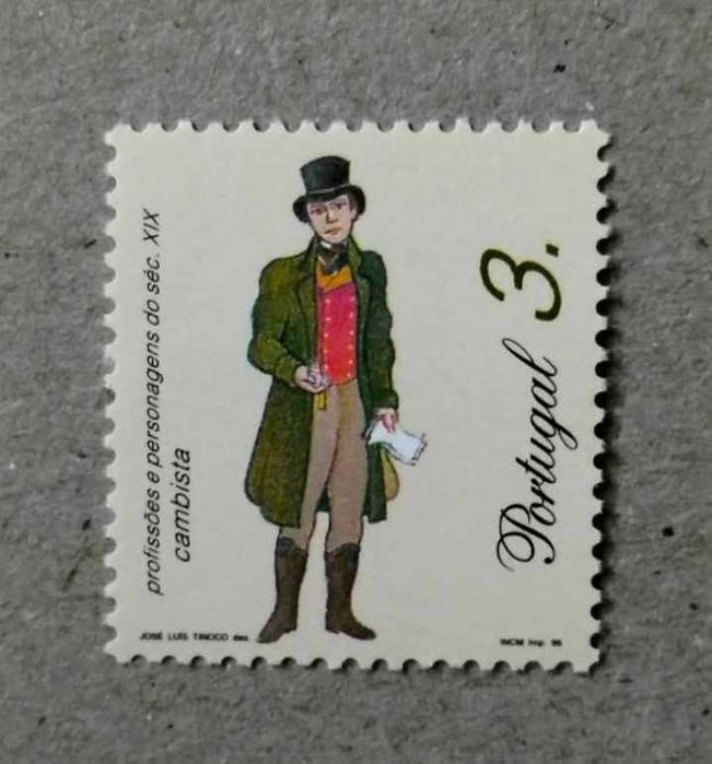 Série nº 2325/29 – Profissões e Personagens do séc. XIX. (2º grupo)