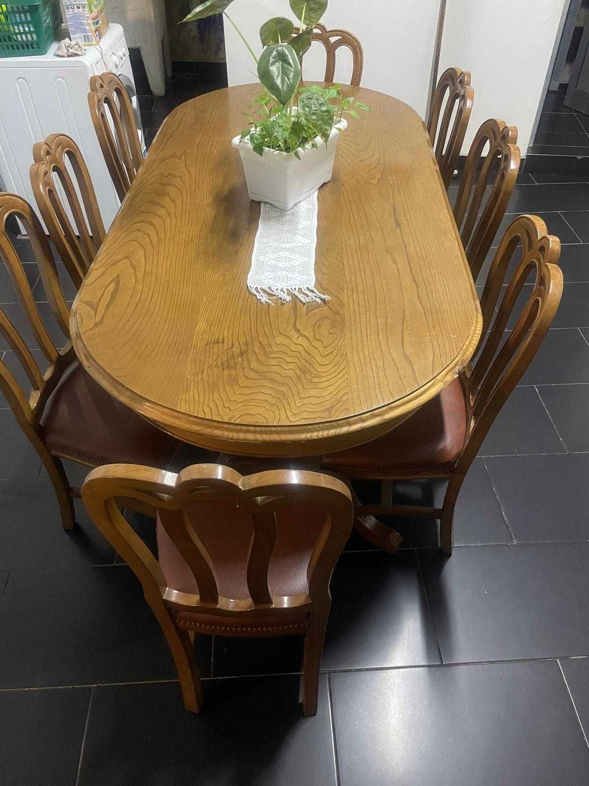 Mesa madeira maciça