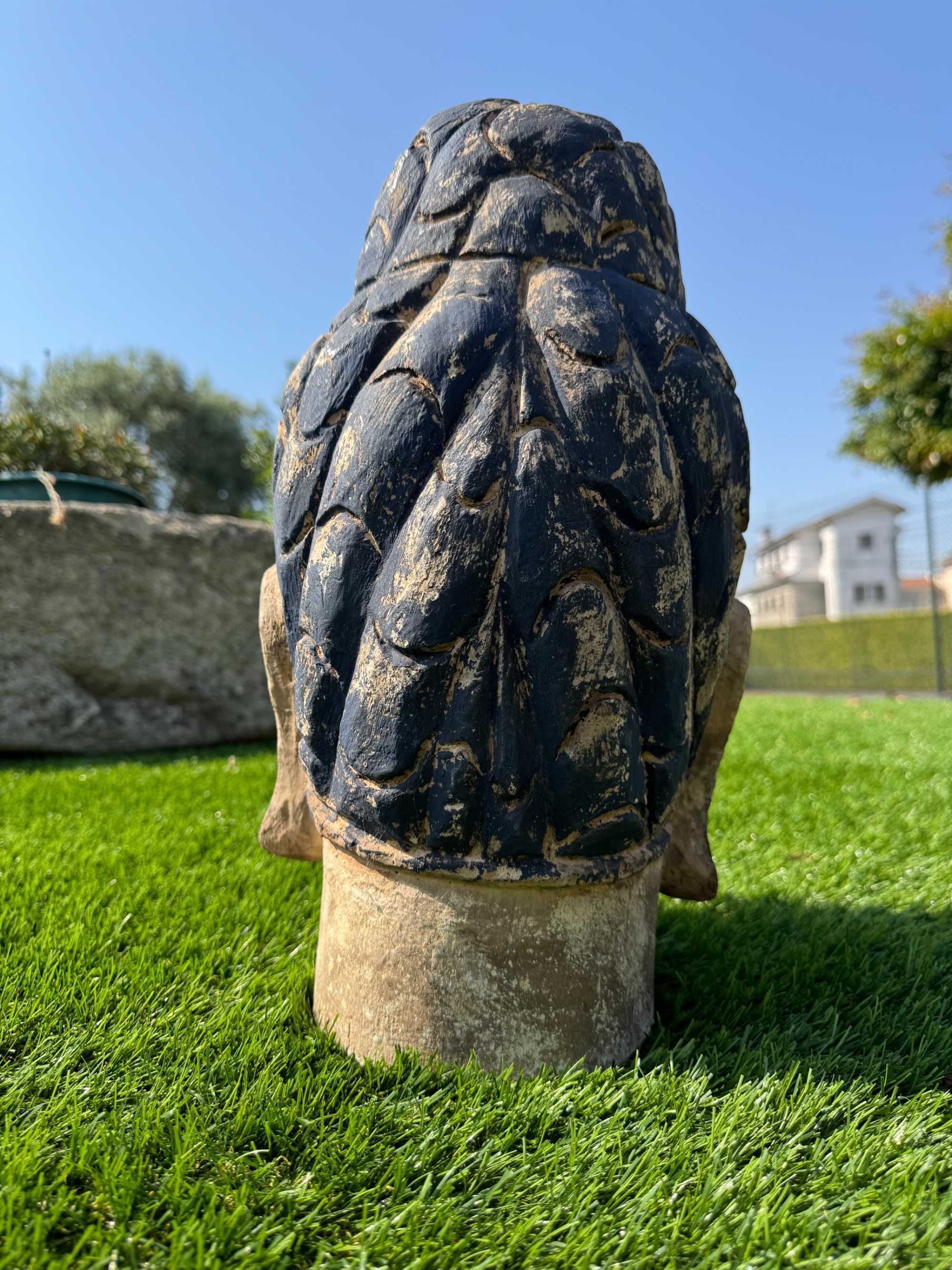 Buda (cabeça) - peça decorativa