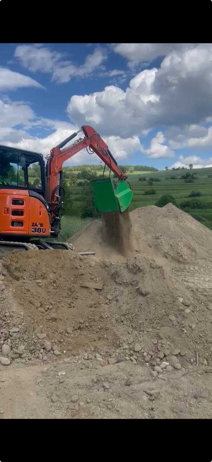 Łyżka przesiewająca sortująca do ziemi przesiewacz SEM2000 1,5 - 3T