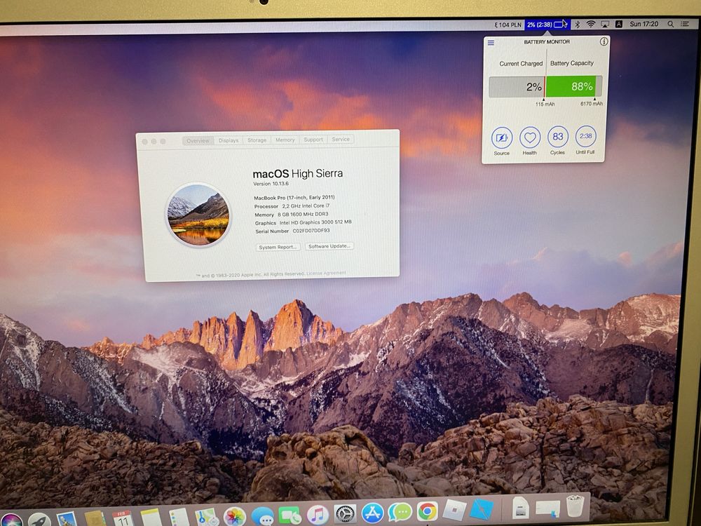 Apple MacBook Pro A1297