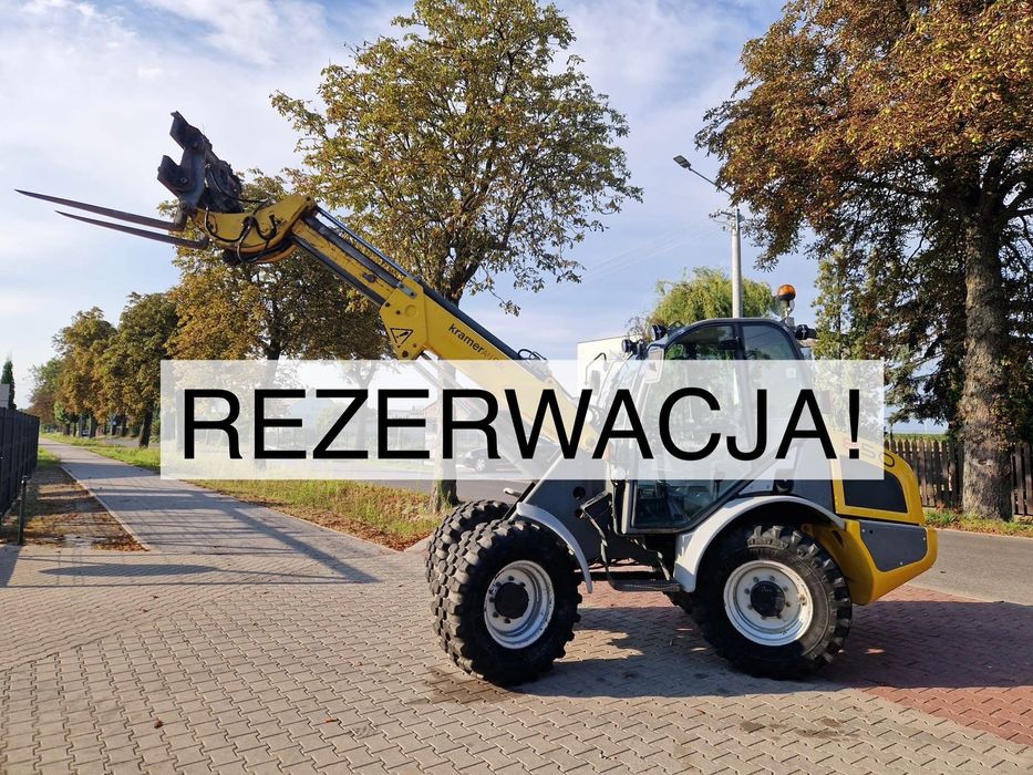 Kramer 346 / 850  Teleskop Import Niemcy Ładowarka teleskopowa używana