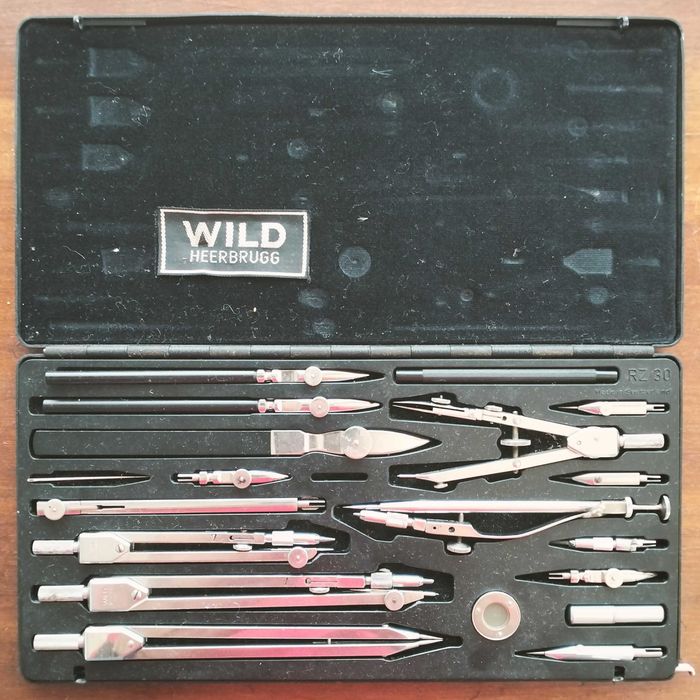 Conjunto de Compassos WILD HEERBRUGG