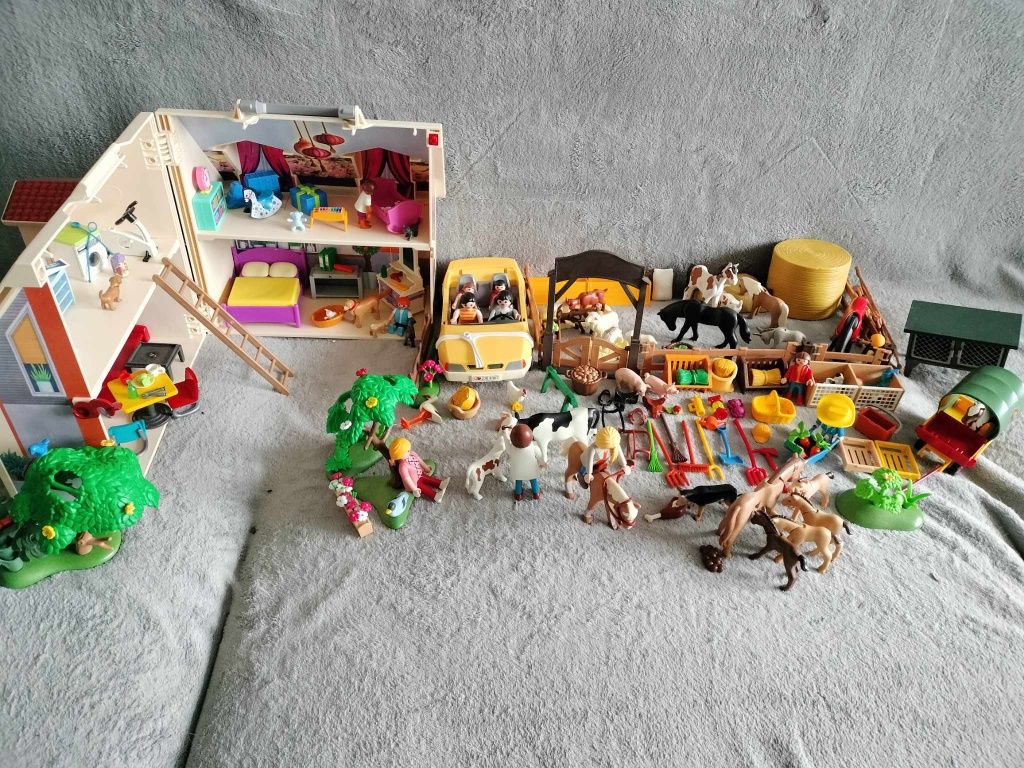 Domek playmobile z akcesoriami