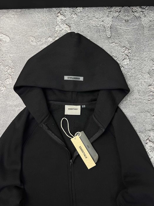 Зіп-худі FOG Essentials з флісом зипка кофта фог ессеншел зип-худи