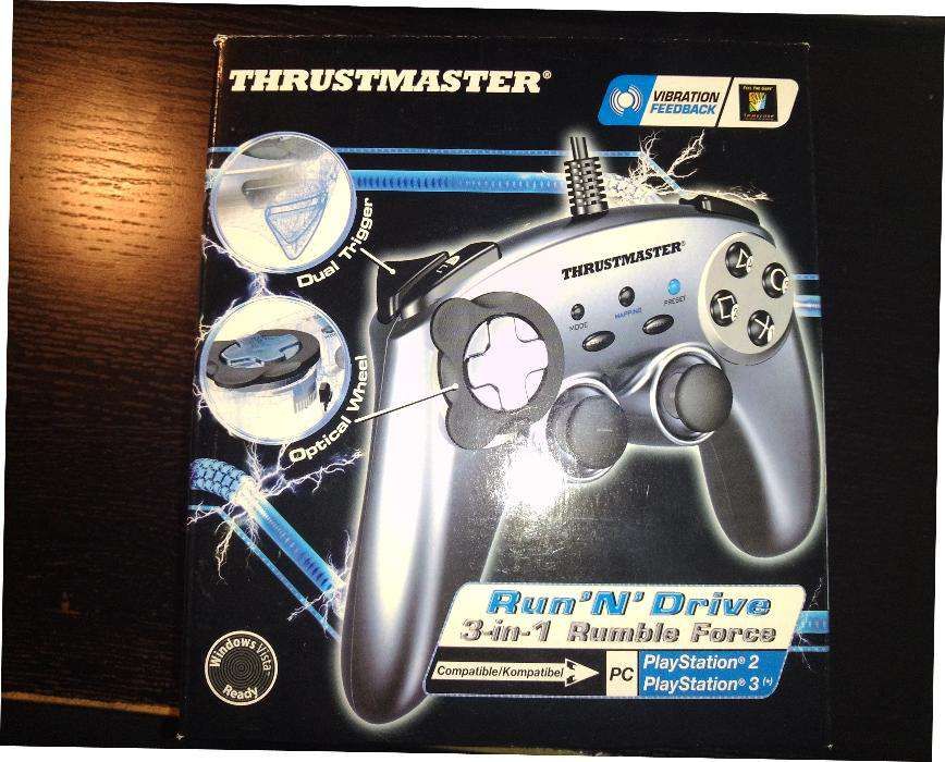 Comando Playstation e PC - Thrustmaster (JoyPad)