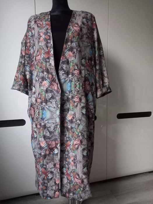Kardigan tunika Envii roz M L vintage PRL 
100 % poliester