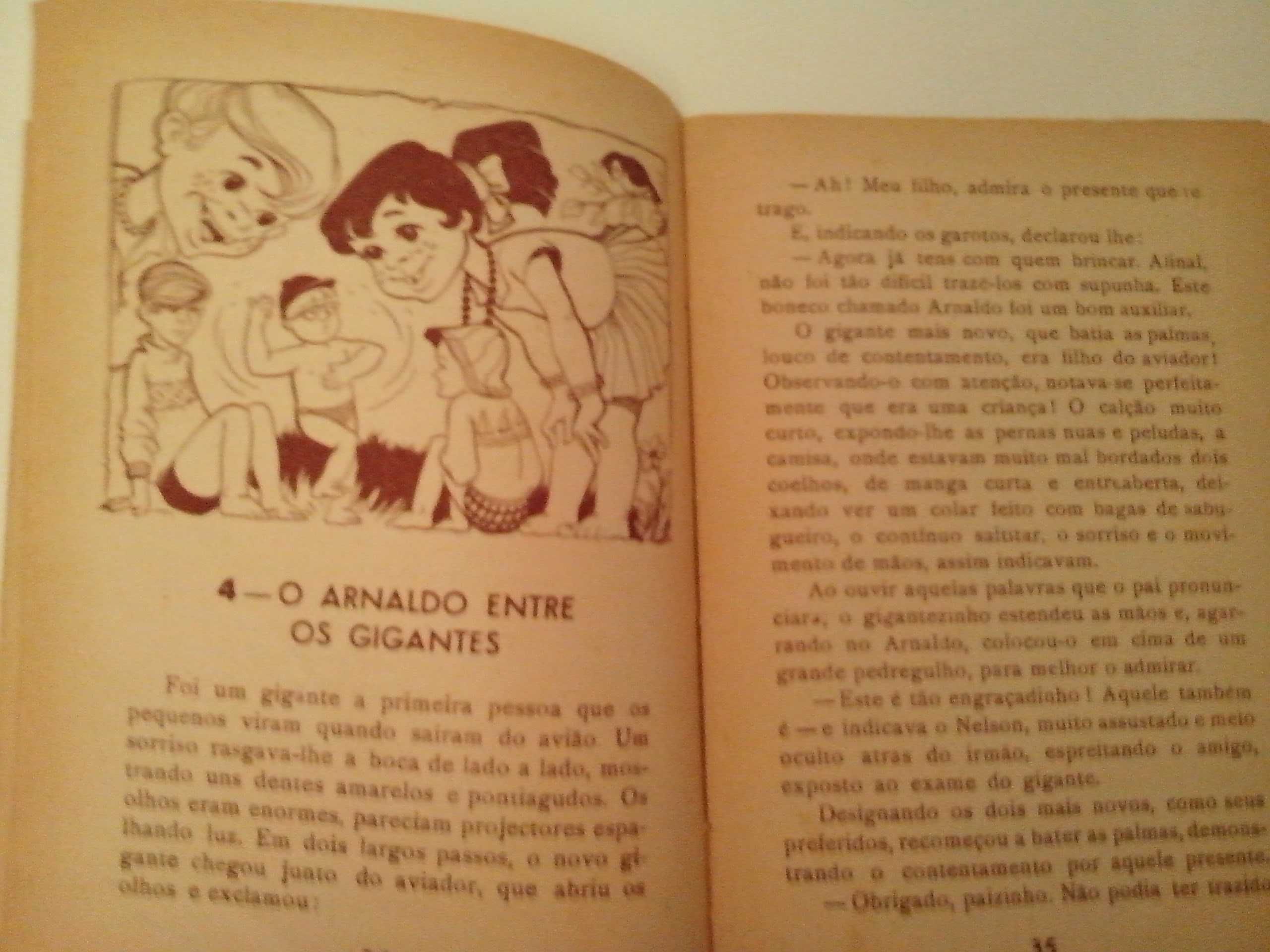 Livro " Arnaldo e os gigantes"