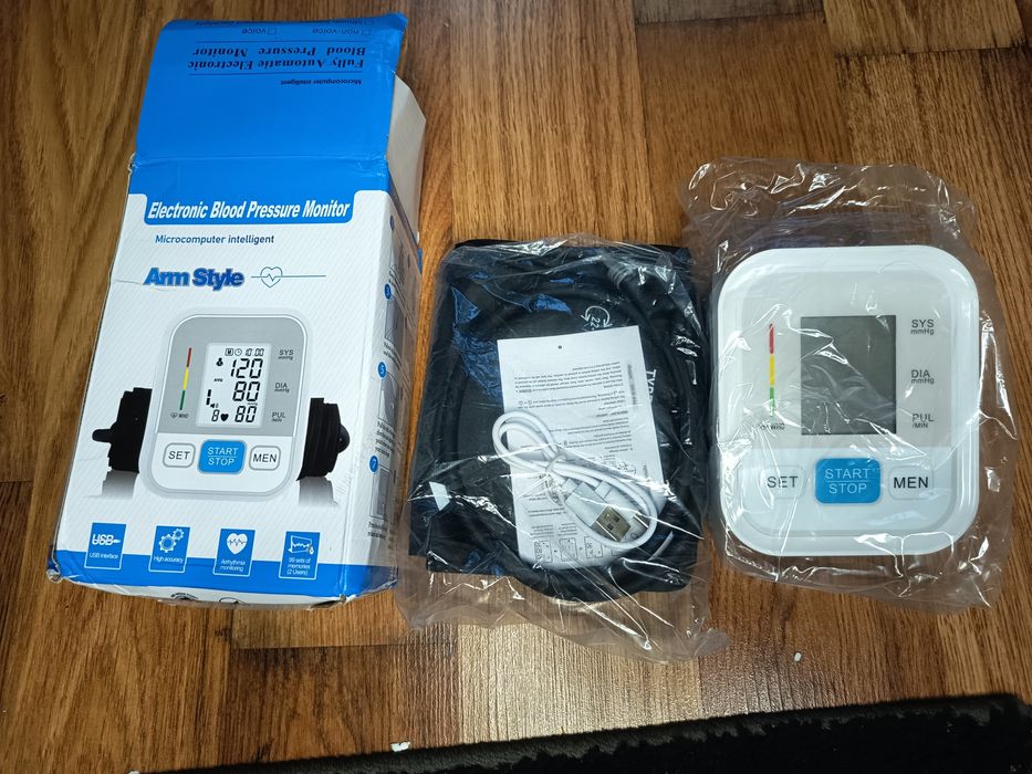 Nowy ciśnieniomierz elektroniczny na ramię Arm Style USB