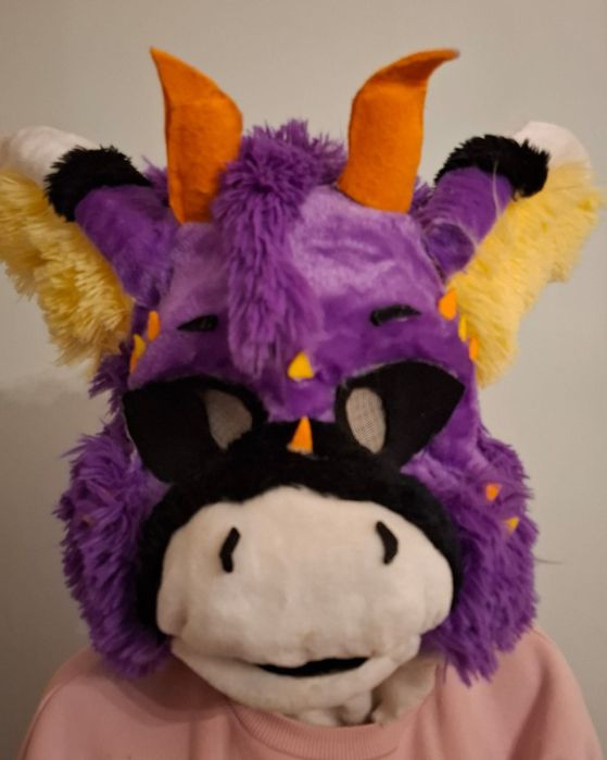 Fursuit furry head smok