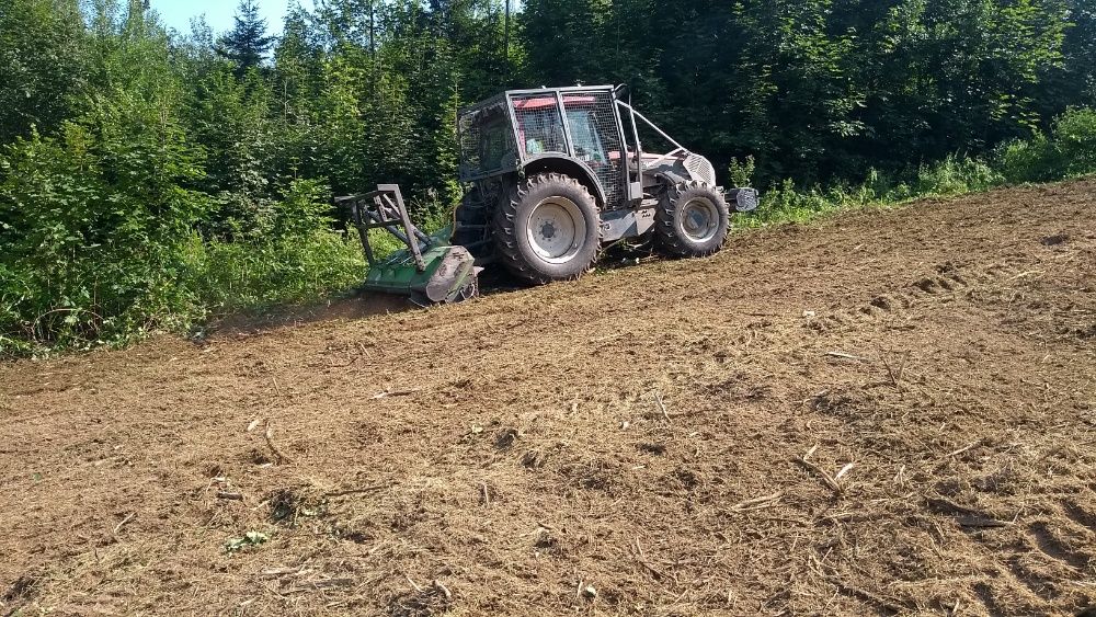 Mulczer czyszczenie działek karczowanie koszenie trawy drzewek wycinka