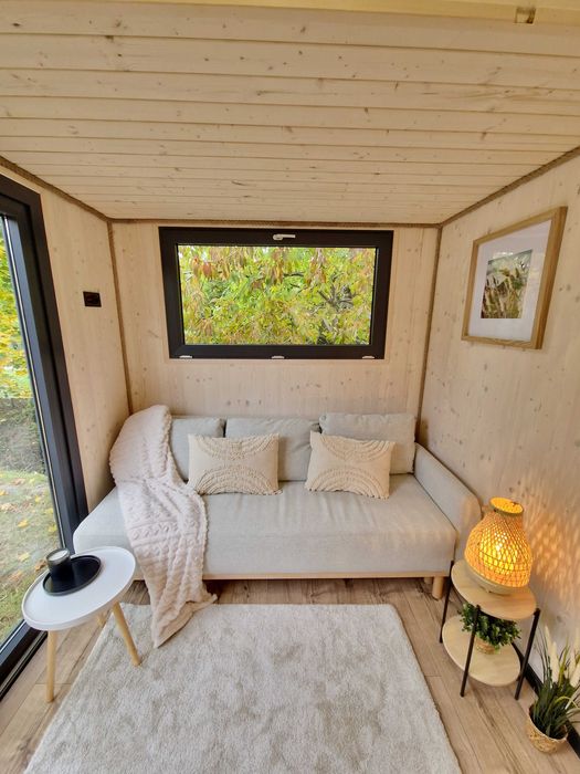 Mrozy House - nowoczesny dom Tiny na wynajem - mały dom, duży spokój