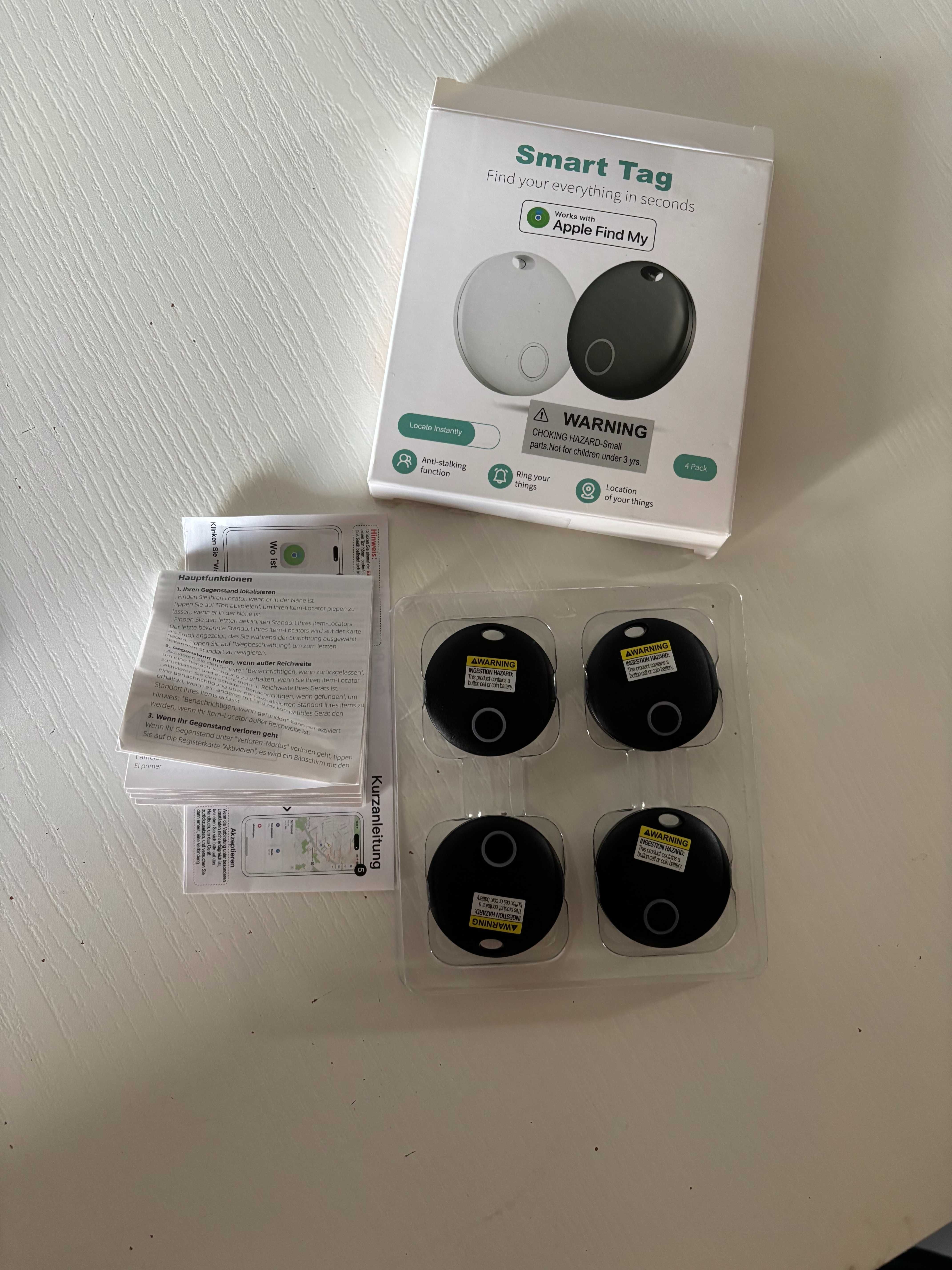 Lokalizator GPS Smart Tag 4xpack