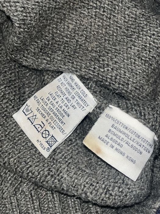 ОРИГІНАЛ ВІНТАЖ Ralph Lauren Sweater світер плотний 1/3 зіп зіпка