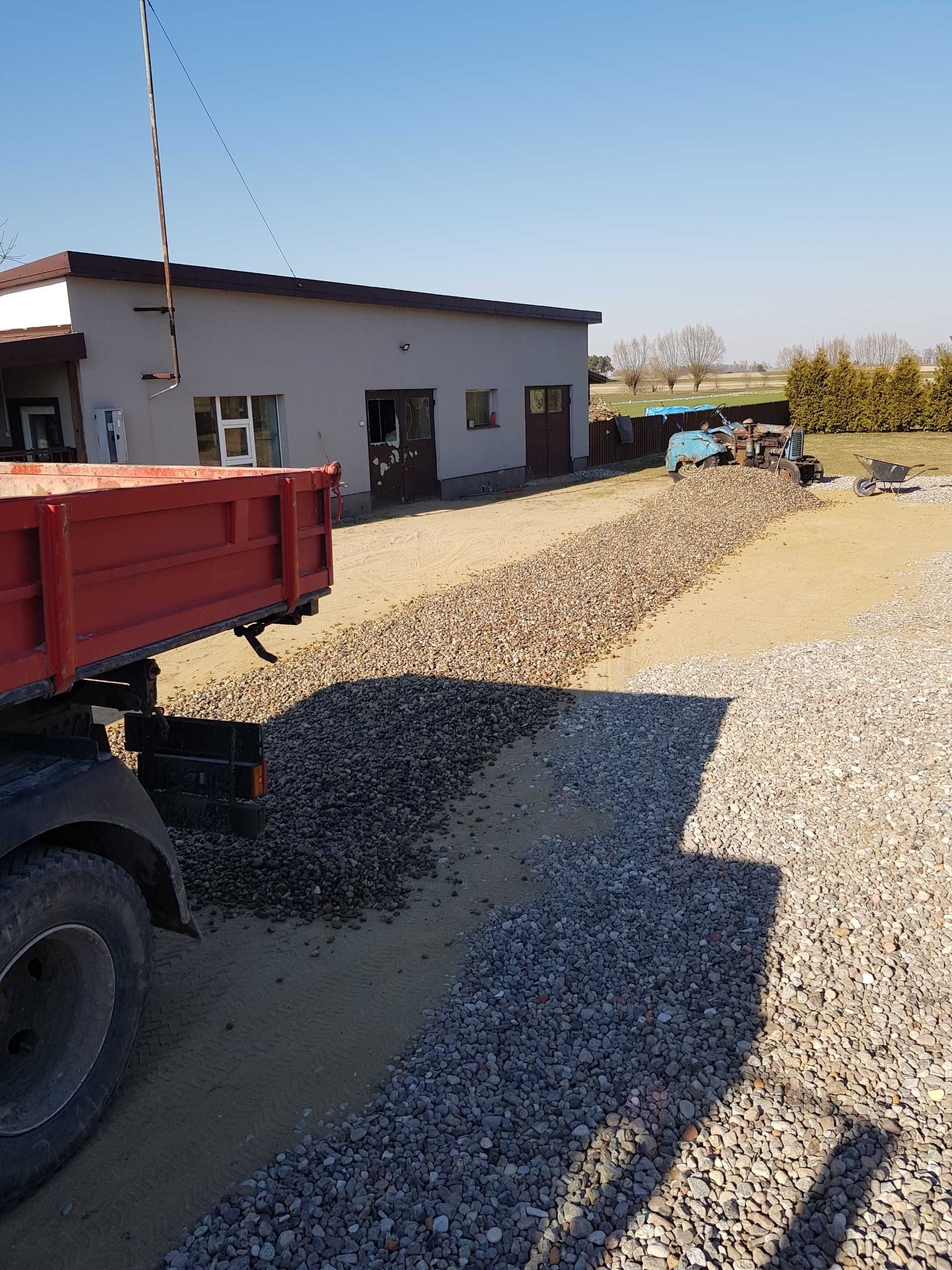 Żwir Drogowy, Kamień Płukany, Ziemia, Piasek