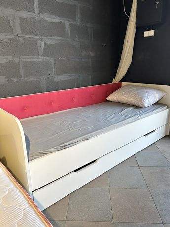 Ліжко дитяче з шухлядою 80х190 Кровать детская с ящиком
