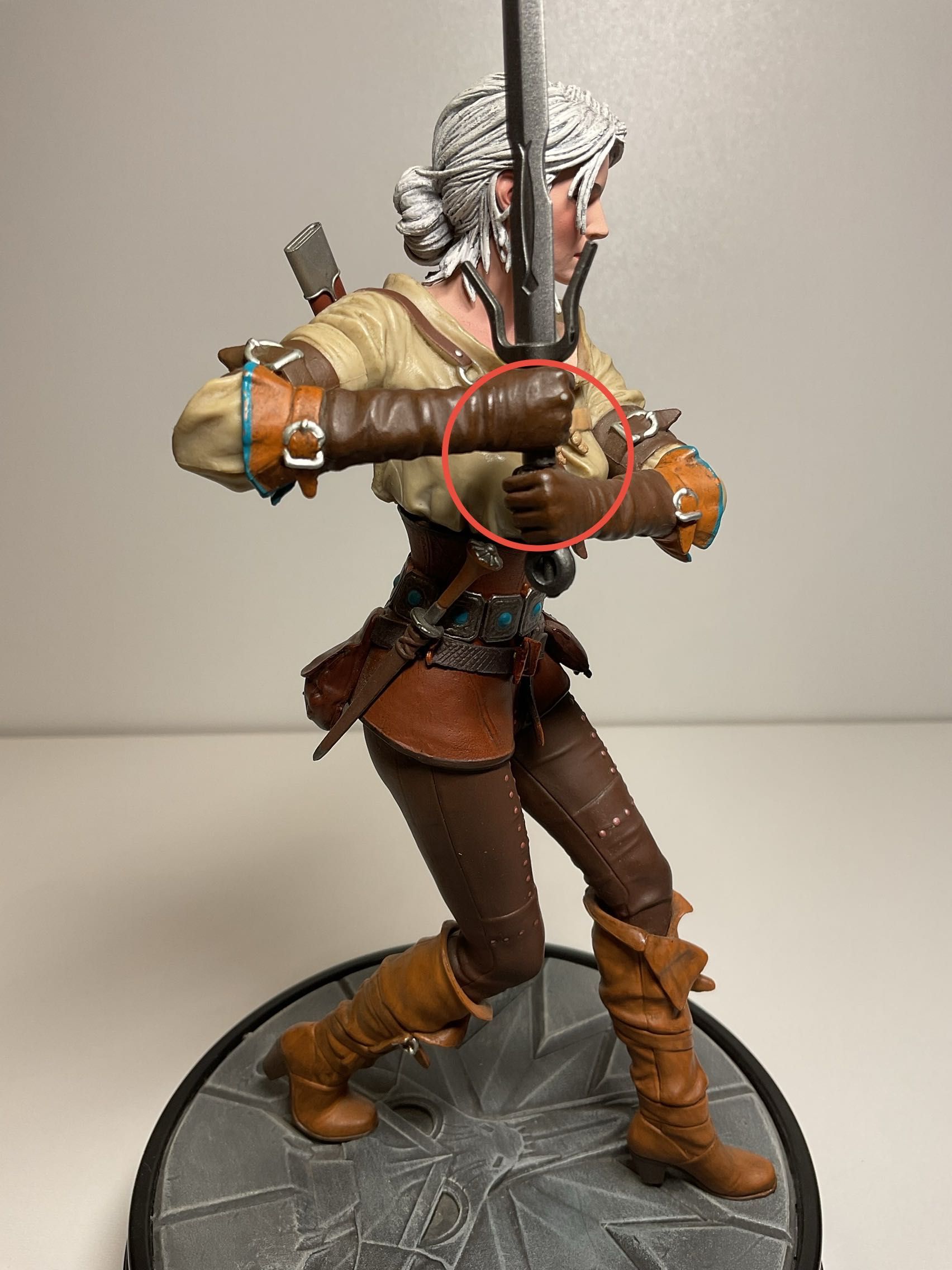Figurka CIRI Wiedźmin III Dziki Gon Witcher 3 Dark Horse CZYTAJ p-100