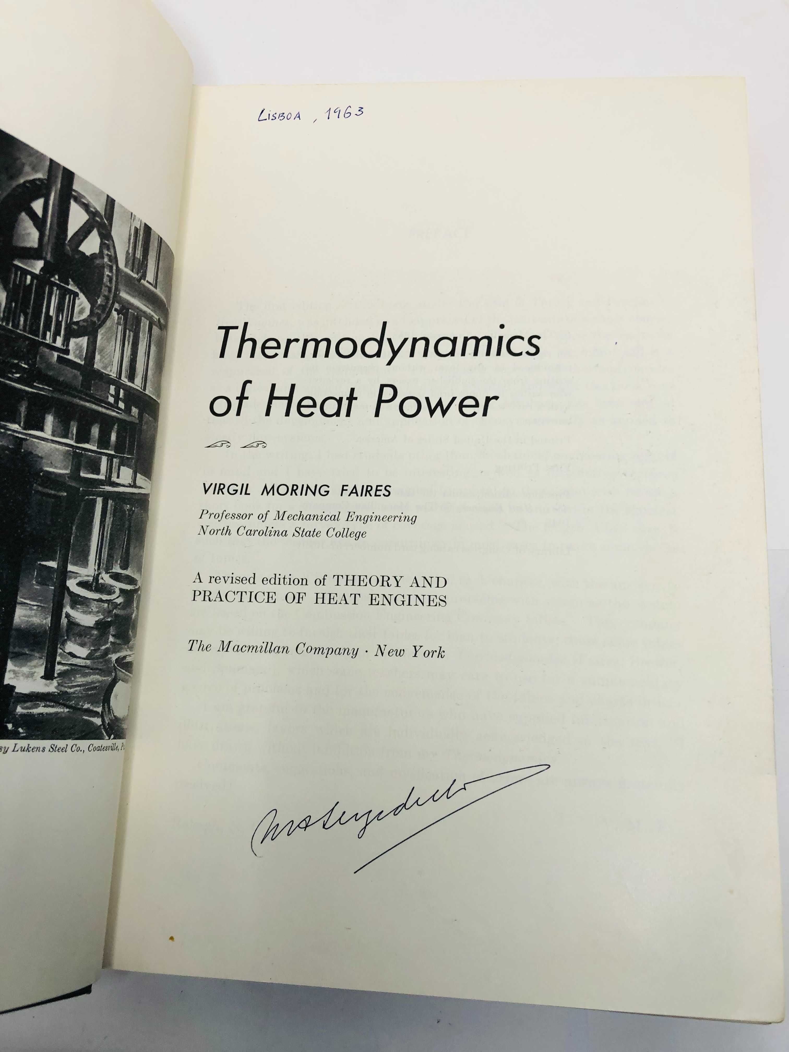 Thermodynamics of Heat Power - Virgil Morning Faires